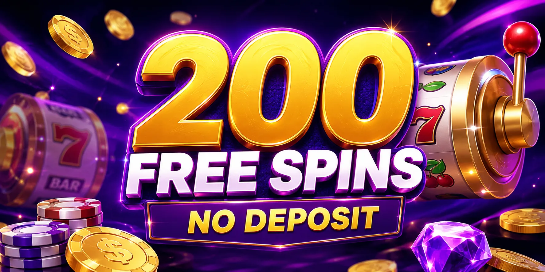 200 Free Spins No Deposit
