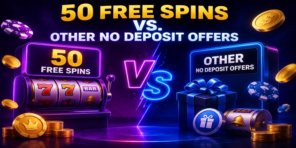 50 Free Spins Vs. Other No Deposit Offers