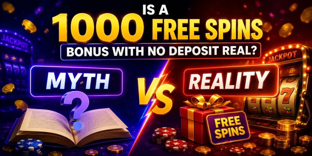 Is A 1000 Free Spins Bonus With No Deposit Real Myth vs. Reality
