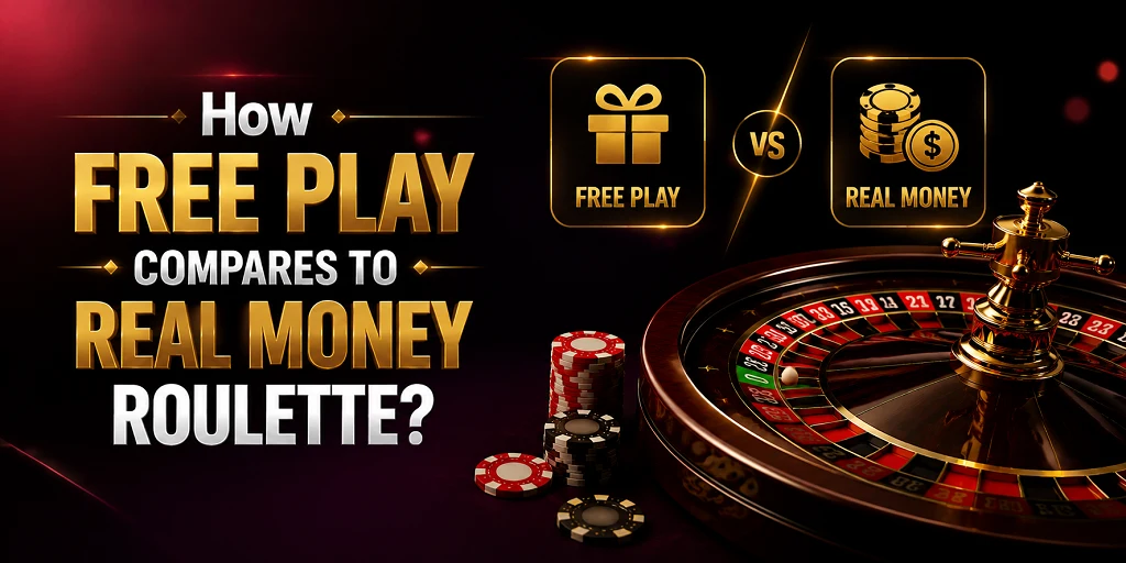 How Free Play Compares to Real Money Roulette