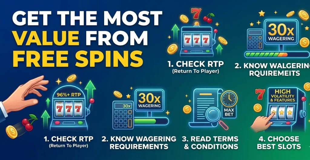 How To Get The Most Value From Free Spins