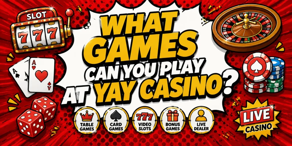What Games Can You Play At Yay Casino
